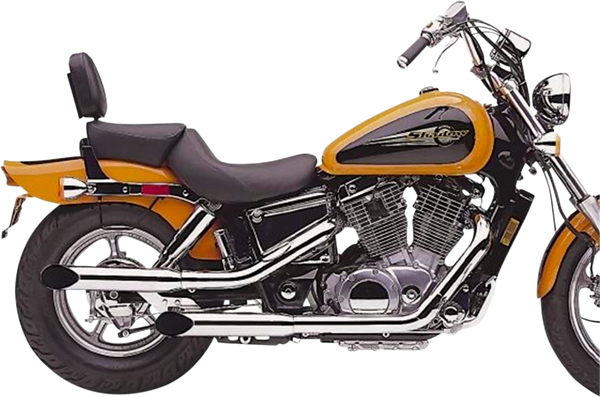 Slashcut Slip-on Mufflers Chrome, 1, nordicamoto.ro