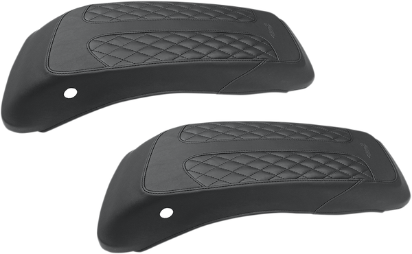 Saddlebag Lid Cover Black, 1, nordicamoto.ro