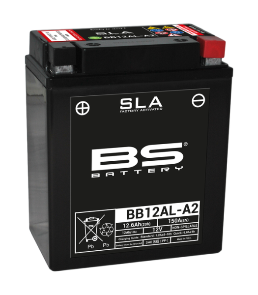 Sla Factory-activated Agm Maintenance-free Batteries Black -0