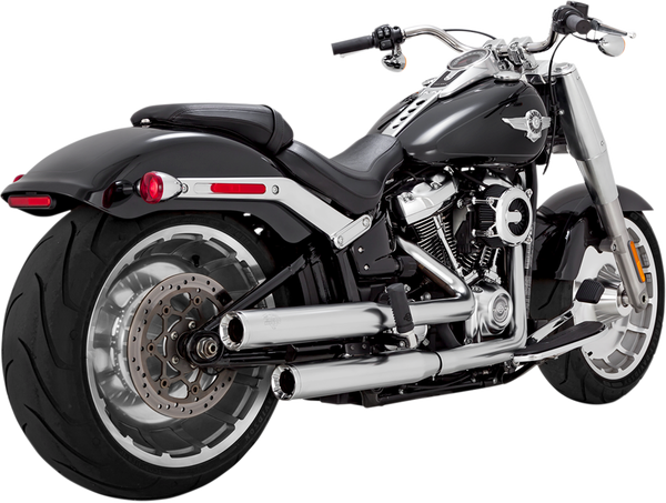 Eliminator 300 Slip-on Mufflers Satin Chrome, 2, nordicamoto.ro