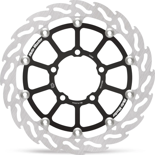 Flame Floating Alu Brake Disc Black, Silver -7aecc943ac569711f0dc90bee7fa5e78.webp