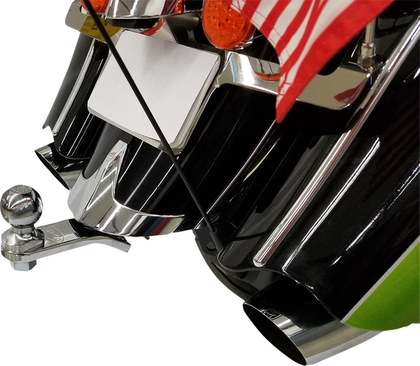 Hidden Trailer Hitch Black, 3, nordicamoto.ro