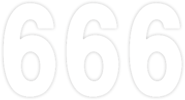 Pro Numbers White, 1, nordicamoto.ro