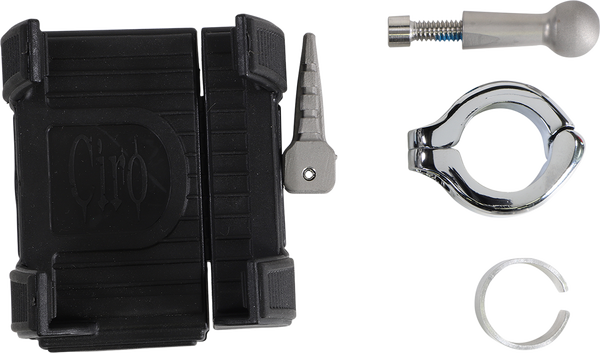Smartphone/gps Holder With Mount Chrome, 2, nordicamoto.ro