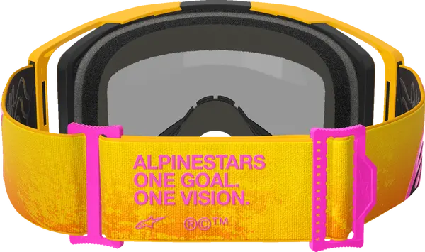 Vision 8 Corp Goggle Orange, Pink, Yellow -3