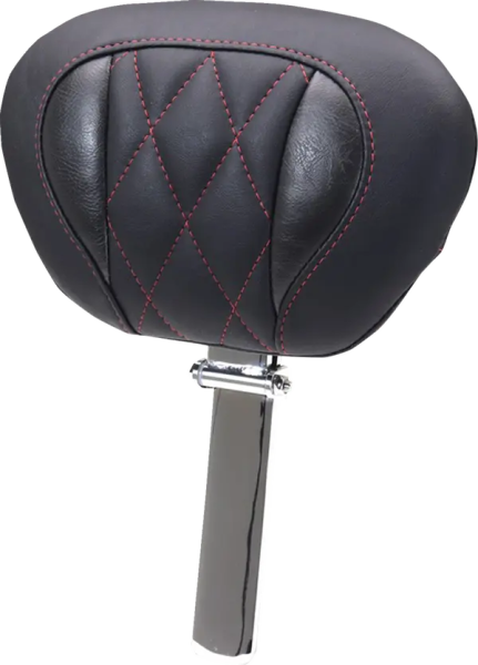 Deluxe Touring Driver Backrest Black, 1, nordicamoto.ro