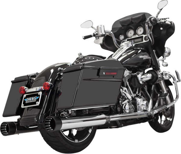 Dnt Straight Can Slip-on Mufflers Black, 1, nordicamoto.ro