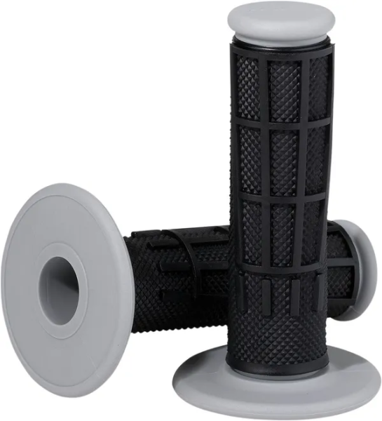 MOOSE RACING Comp Diamond Half Waffle Grips Black -0