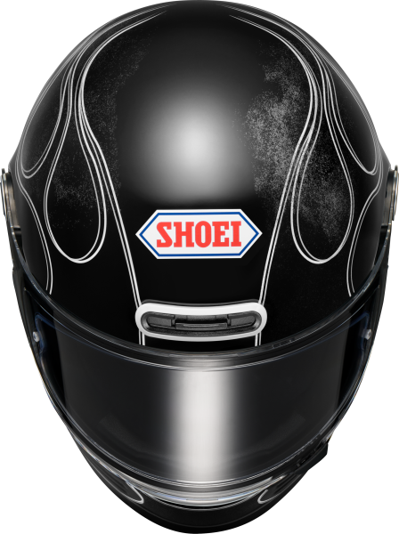 Casca integrala SHOEI GLAMSTER06 BLAST TC-5 Negru/Alb XXL-2