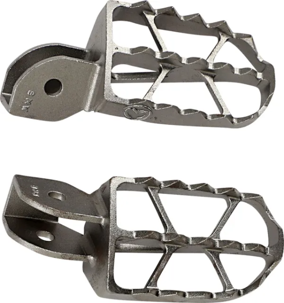 MOOSE RACING Nd Series Footpegs Silver -0