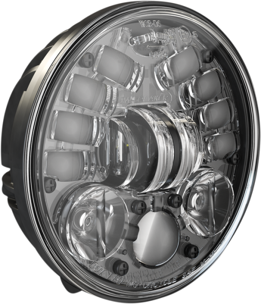 Pedestal Mount Led Adaptive 2 Headlight Black, 5, nordicamoto.ro