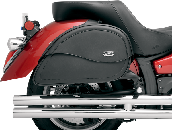 Cruis'n Teardrop Saddlebags Black, 2, nordicamoto.ro