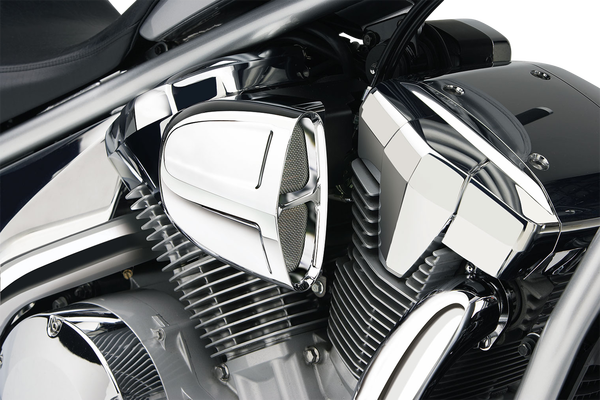 Powrflo Air Intake Silver, 4, nordicamoto.ro