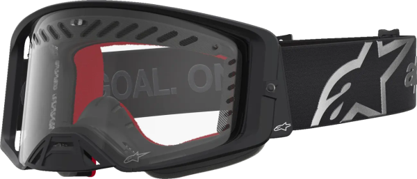 Ochelari Alpinestars Supertech Dura Air Fluid Argintiu/Negru/Lentila Clara, 1, nordicamoto.ro