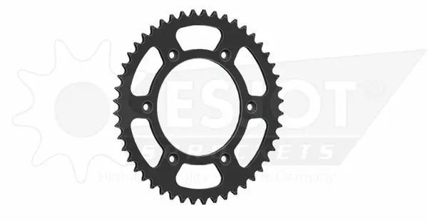 Pinion standard spate 520 negru, 1, nordicamoto.ro