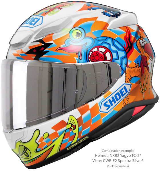 Casca integrala SHOEI NXR2 YAGYO TC-2 Albastru/Verde/Rosu/Alb XXL-5