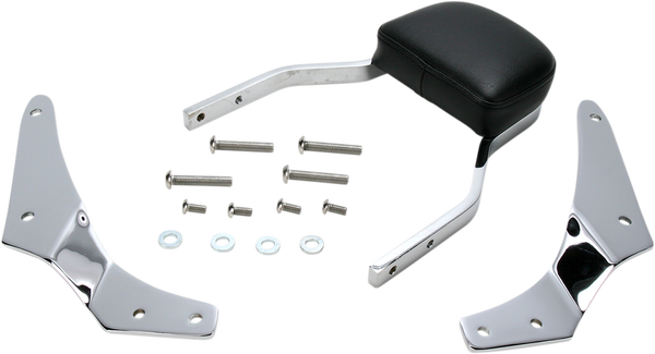 Square Sissy Bar Kit Chrome, 2, nordicamoto.ro