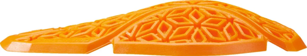 ICON D3o Diablo L1 Shoulder Guards Orange -0