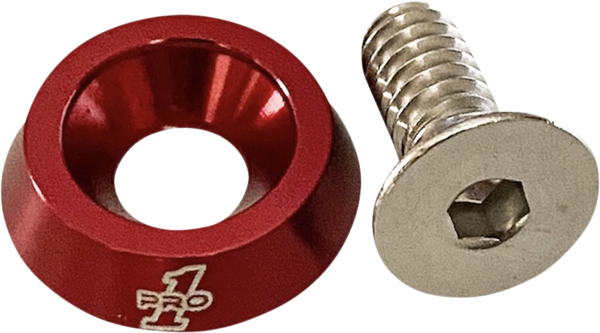 Seat Bolt Red, 1, nordicamoto.ro