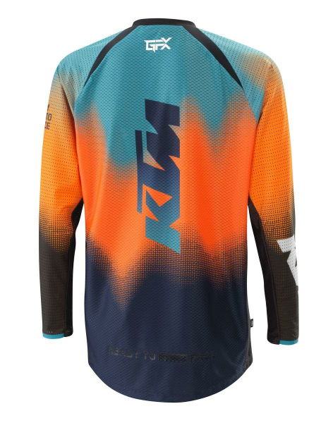 Tricou KTM Gravity-FX Blue/Orange-1