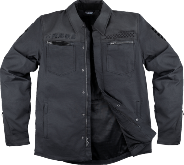 Upstate Canvas National Jacket Black -5