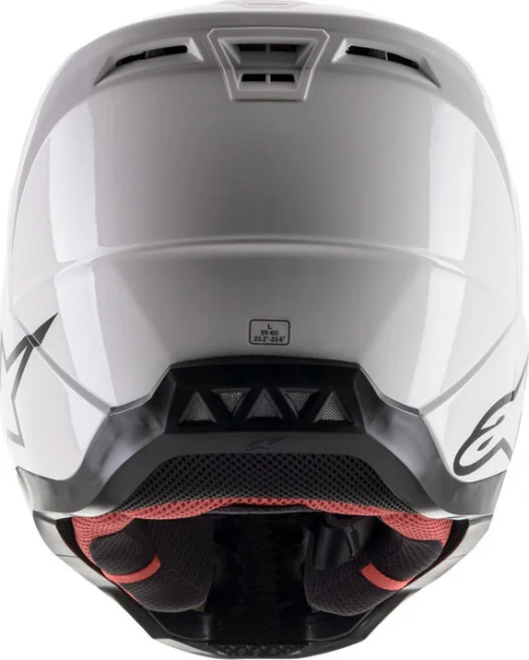 Supertech M5 Solid Mx Helmet White  M, 10, nordicamoto.ro