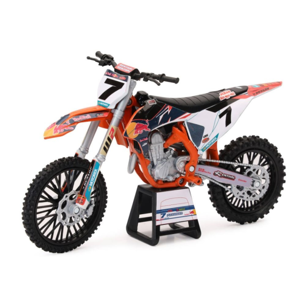 Macheta Aaron Plessinger Red Bull KTM SXF 450 1:12