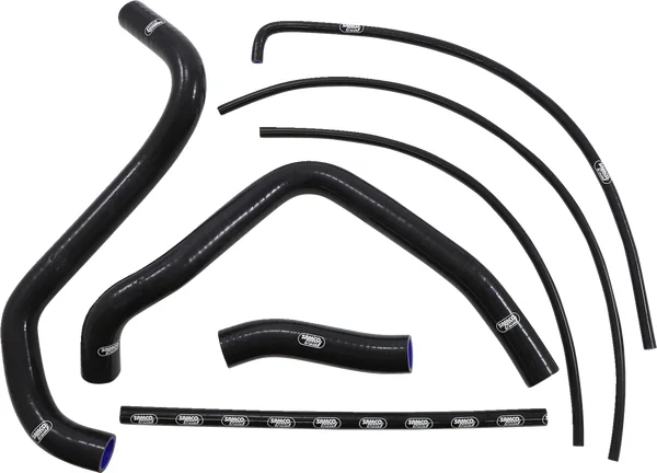 Set de furtunuri pentru radiator, negru, 1, nordicamoto.ro