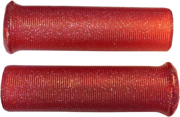 Star Fire Flake Grips Red