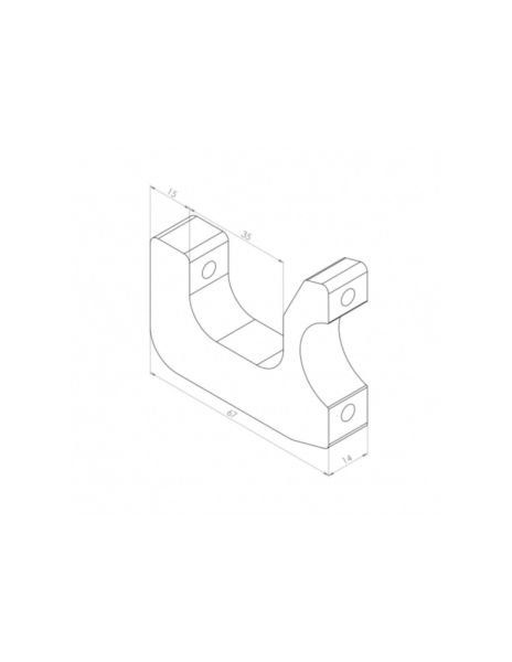 Kit prinderi handguard-uri ghidon P-TECH 28.6mm aluminiu (prindere lunga + scurta)-2