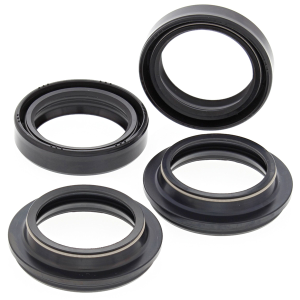 Set garnitură de ulei/garnitură antipraf pentru furcă, negru, 1, nordicamoto.ro
