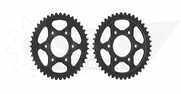 Standard Sprocket Rear 530 Black, 1, nordicamoto.ro