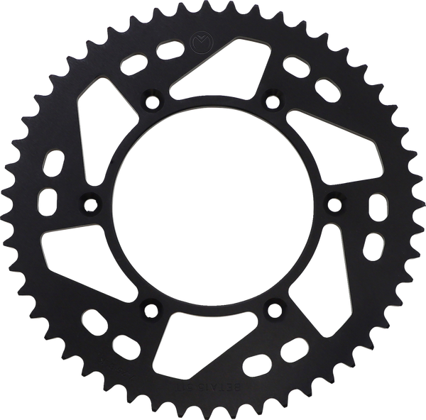 MOOSE RACING Rear Aluminum Sprocket Black -1