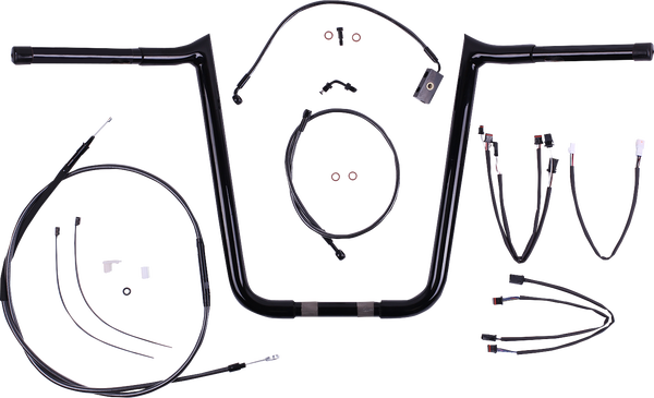 1-1/4(r) Viking Handlebar Installation Kit Black, 2, nordicamoto.ro