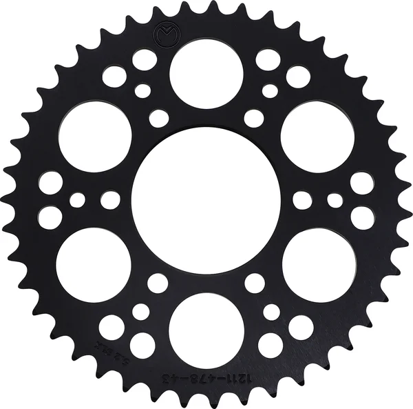 MOOSE RACING Pinion spate din aluminiu, negru, 2, nordicamoto.ro