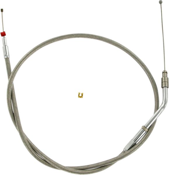 Stainless Steel Throttle/idle Cable Silver Standard, 1, nordicamoto.ro