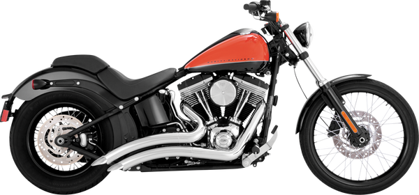 Big Radius Exhaust System Chrome, 1, nordicamoto.ro