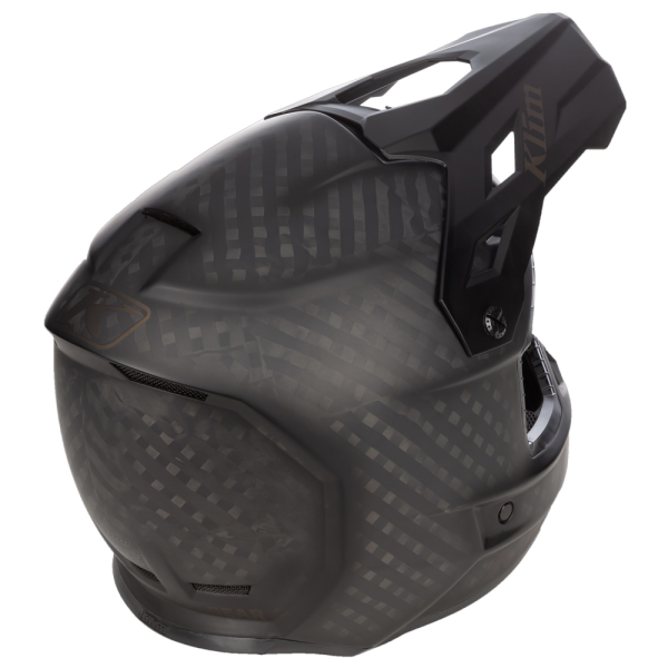 F3 Carbon Helmet ECE Velocity Black - Hi-Vis-1