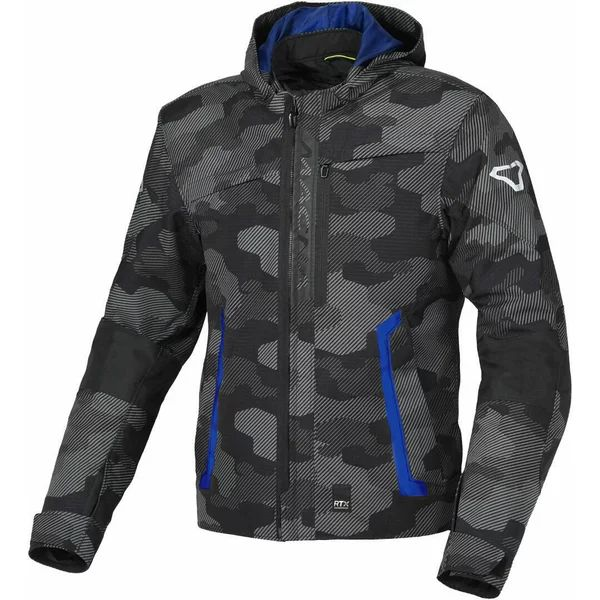 Geaca textil impermeabila MACNA RIGGOR Negru S, 3, nordicamoto.ro