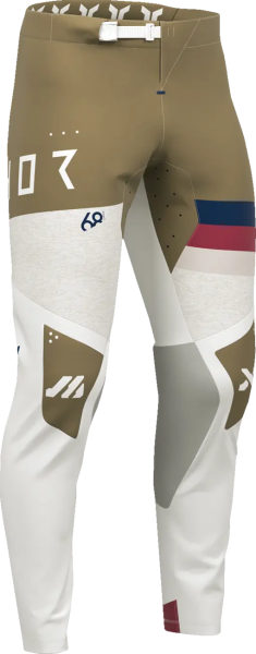 Sportmode League Pants Tan, White -7c50d20bb4c0e3b5b2a2e21fd4080365.webp