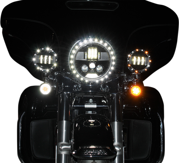 7(r) Probeam® Led Headlamp Black, 3, nordicamoto.ro