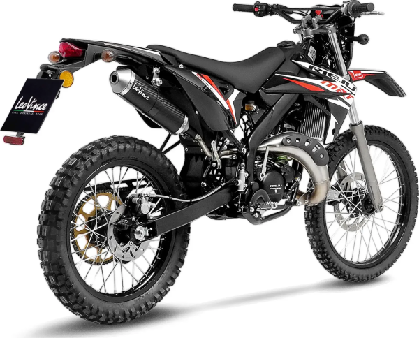 Tobă de eșapament LeoVince X-FIGHT Carbon Slip-On pentru Rieju MRT 50 2T, 5, nordicamoto.ro