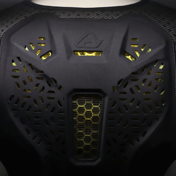 Armura Acerbis Plasma 2.0 Negru/Galben XXL-0