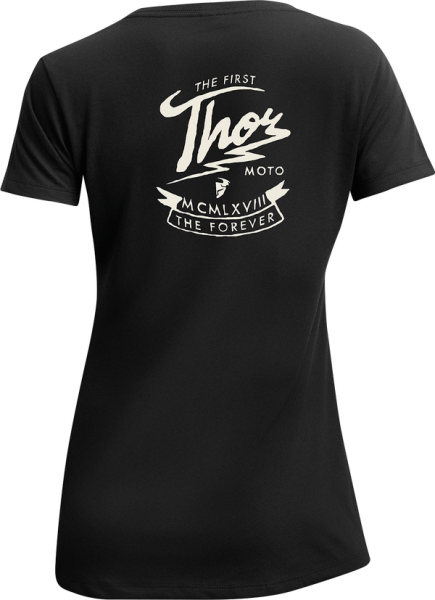 Women's Thunder T-shirt Black -2