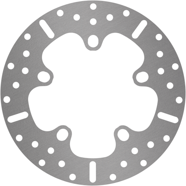 D-series Round Brake Rotor Silver, 1, nordicamoto.ro