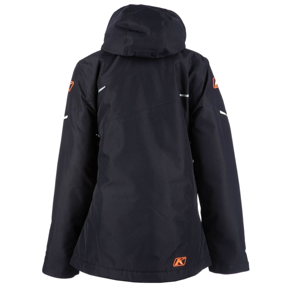 Geaca Dama Snowmobil Klim Allure Insulated Black - Fiery Coral-13