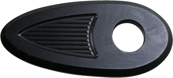 Fender Struts Rear Turn Signal Adapter/cover Plates Black, 4, nordicamoto.ro