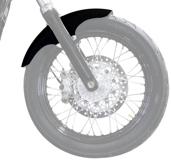 Hugger Series Front Fender Black, 2, nordicamoto.ro