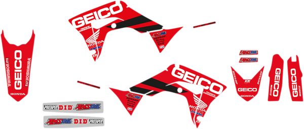 Replica Team Graphic Kits Red, White, 1, nordicamoto.ro