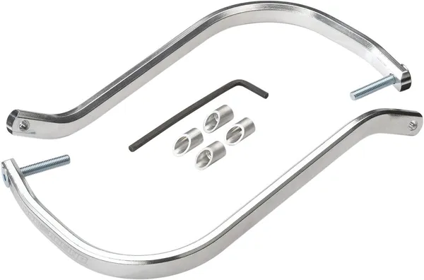 MOOSE RACING Contour Handguard Bars Silver 